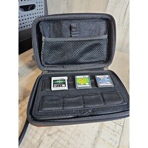 Nintendo 3DS & DS Game Cartridge Bundle + Travel Case – Green Lantern, SpongeBob